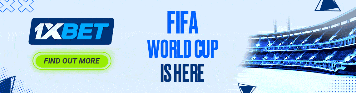 1xBet World Cup live betting — in-play odds updated in real time